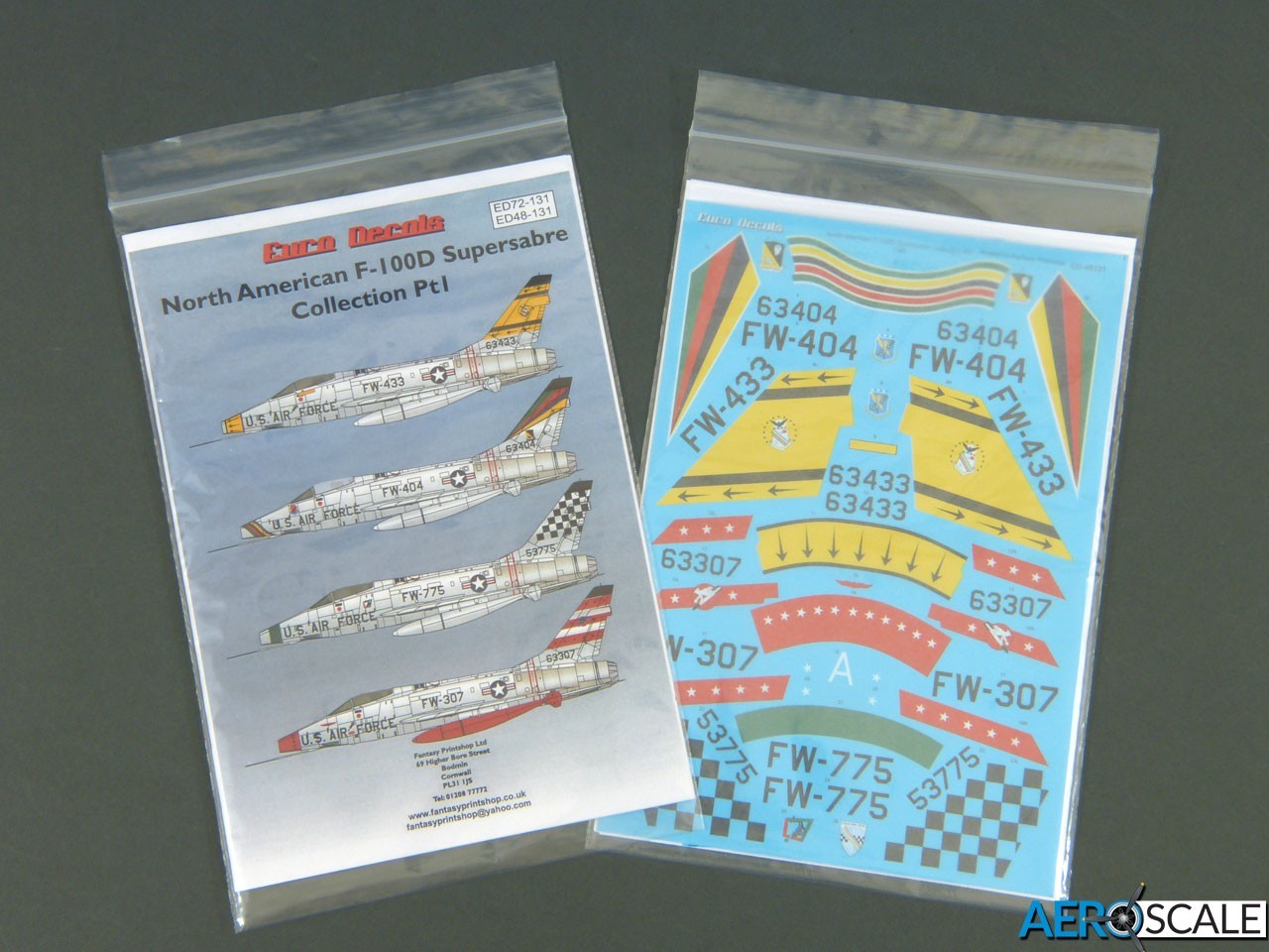 F-100D Super Sabre Decals
