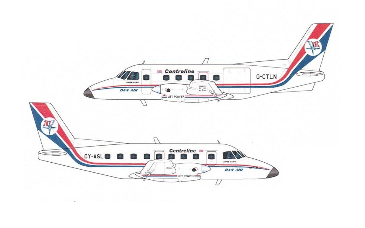 Dan Air/Centreline Bandeirante