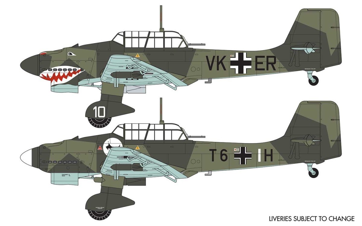 Ju87 B-1 Returning