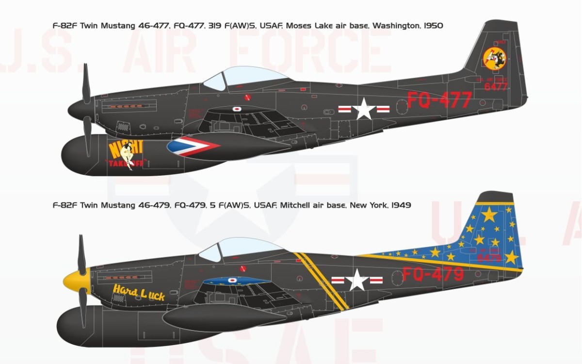 Twin Mustang Marking Options