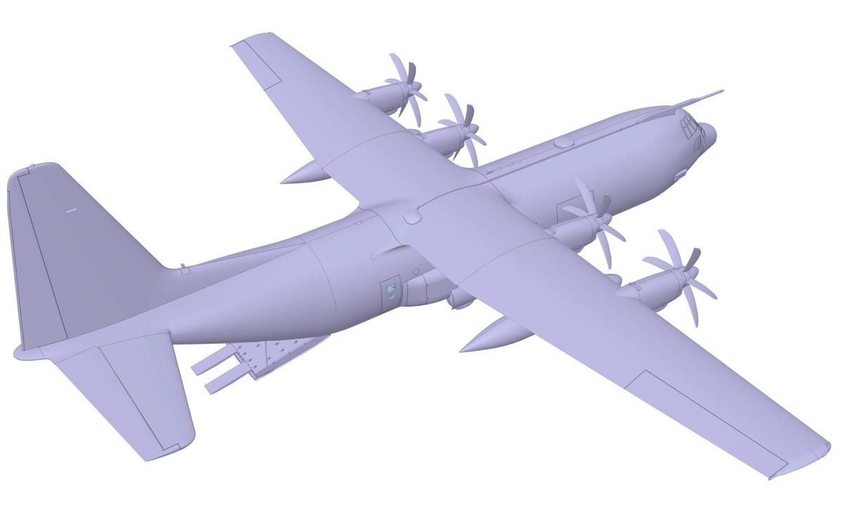 С-130J-30 Renders