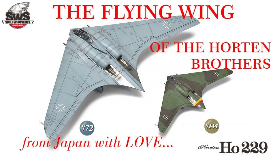 Zoukei-Mura Horten 229 in two scales