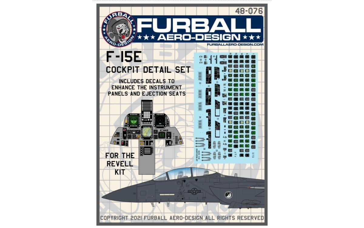 F-15E Cockpit Detail Set