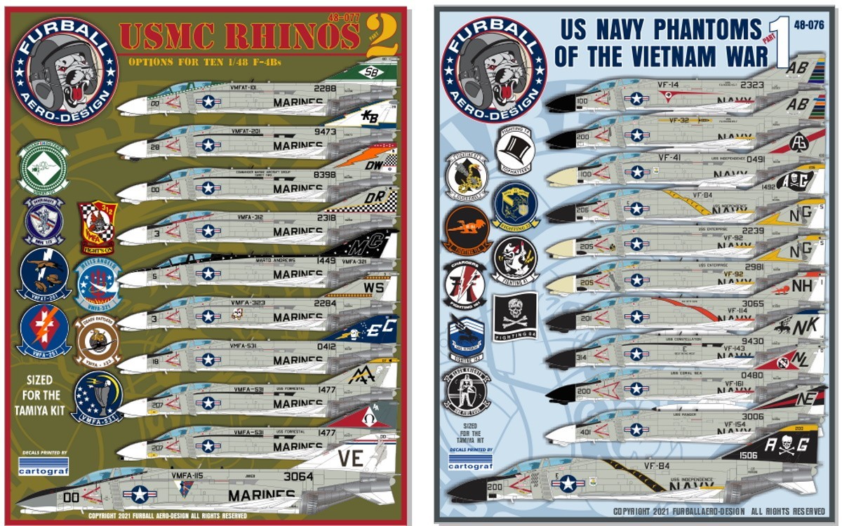 USMC & USN F-4’s