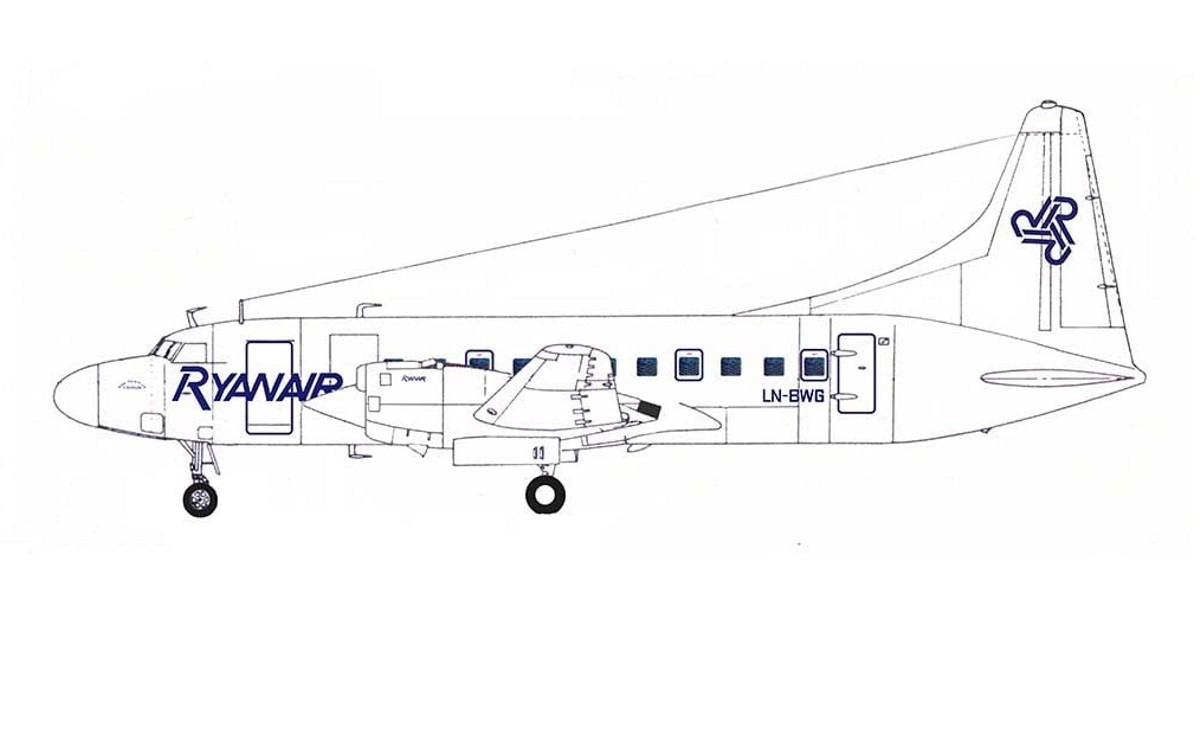 Ryanair Convair 580 Released