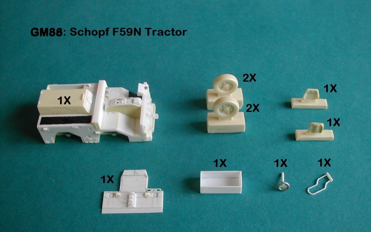 Schopf F59N Deck Tractor