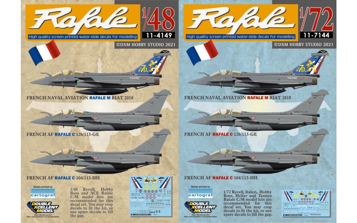 Decals: Rafales