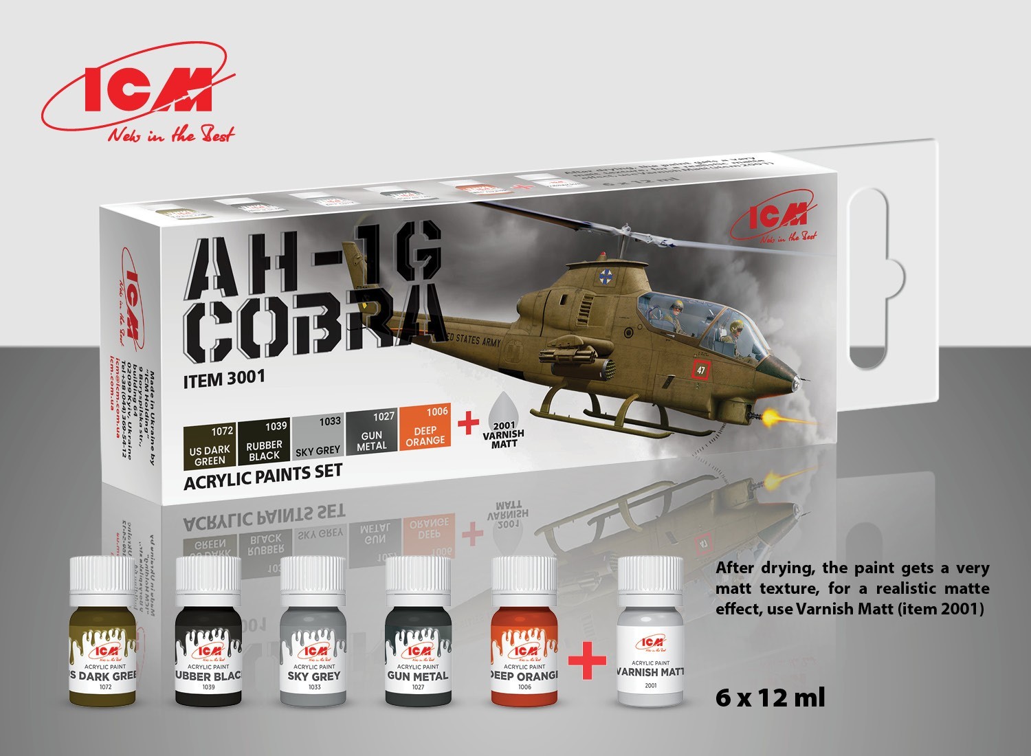 New Paint Sets from ICM!