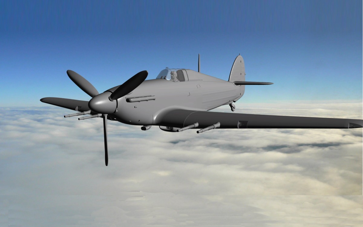 No Glue Hurricane Mk.IIc Planned