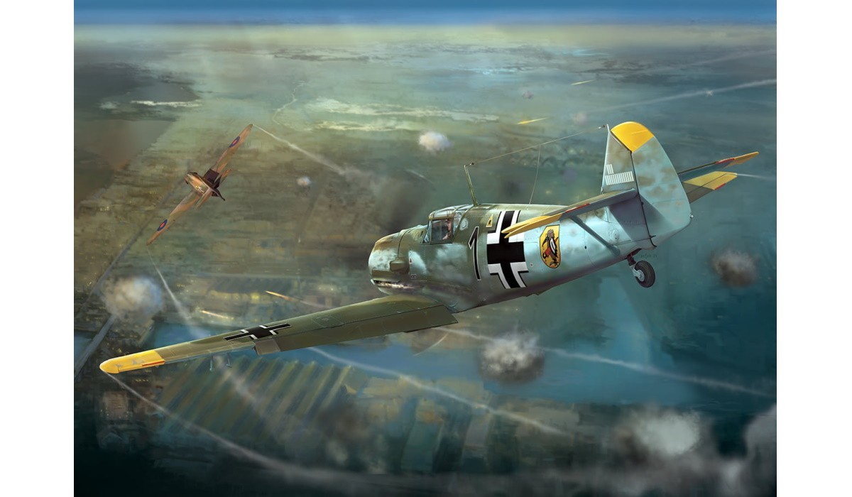 Bf 109 E-3 Wing Shots