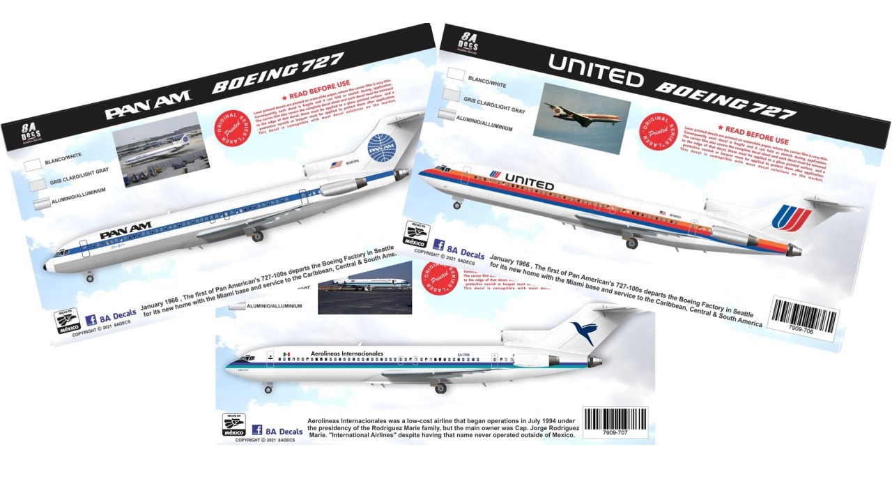 727 Decal Sets Released