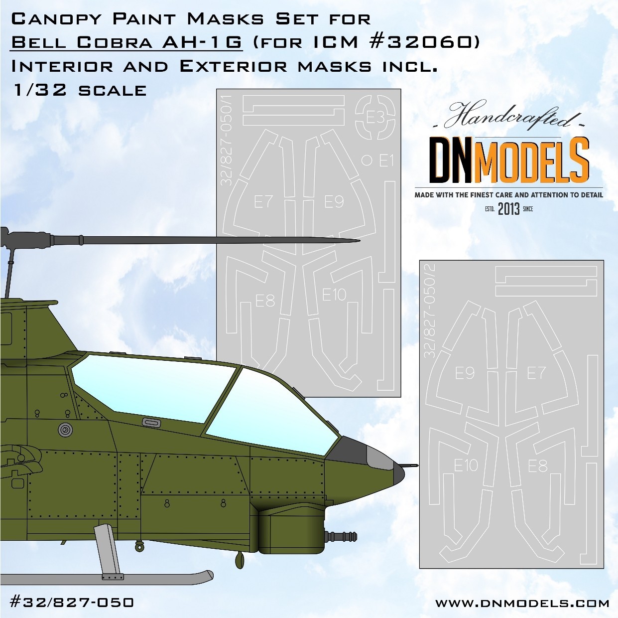 Cobra Canopy Paint Mask Set