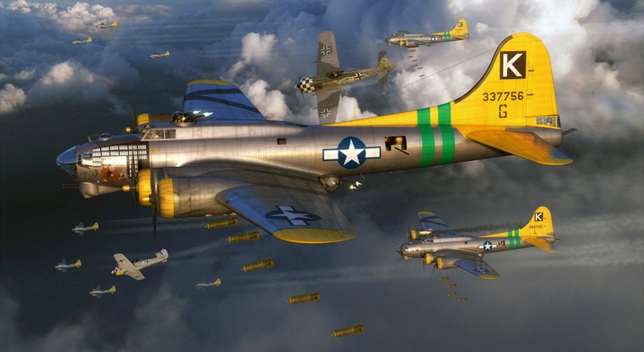 B-17G With New Markings