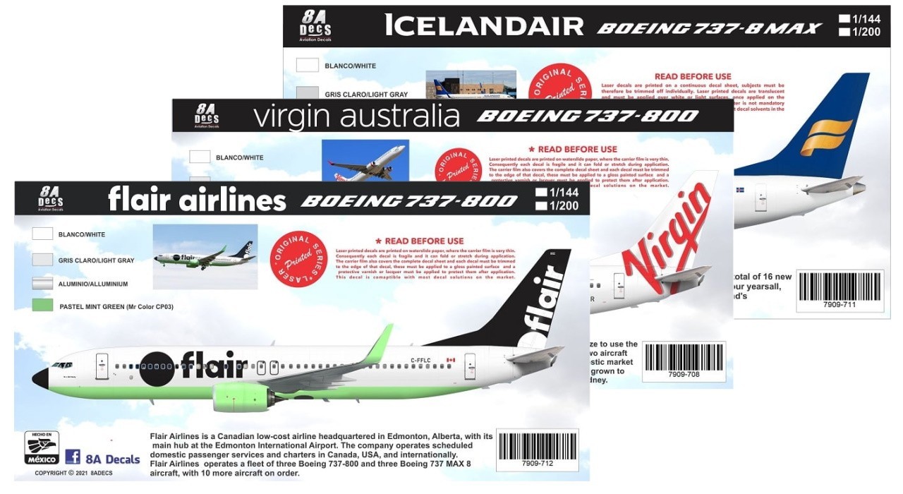 737-800 Liveries Released