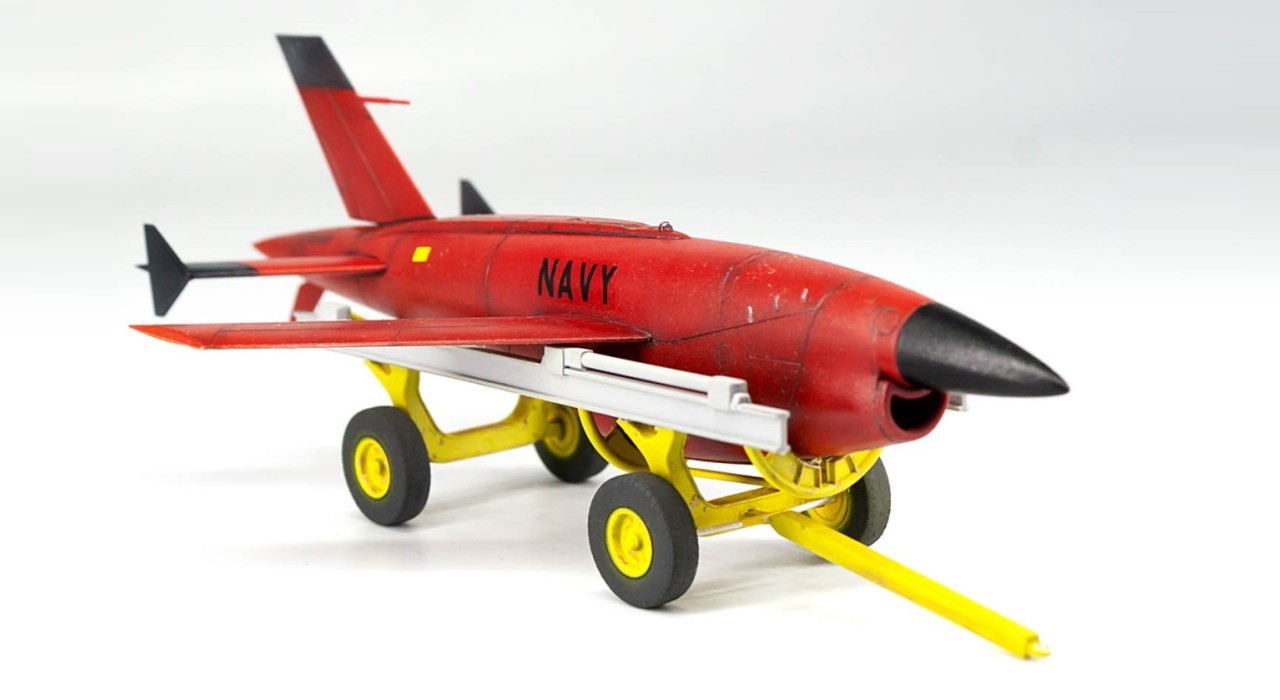 BUILT: BQM-34A (Q-2C) Firebee With Trailer