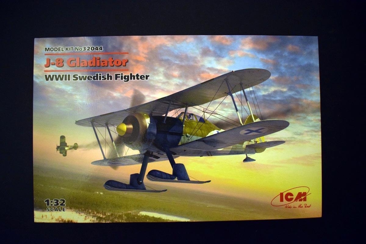 J-8 Gladiator WW2 Swedish Fighter