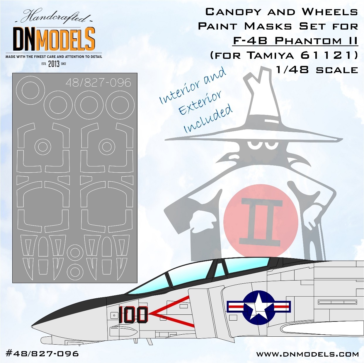 Phantom Canopy & Wheels Paint Mask Set