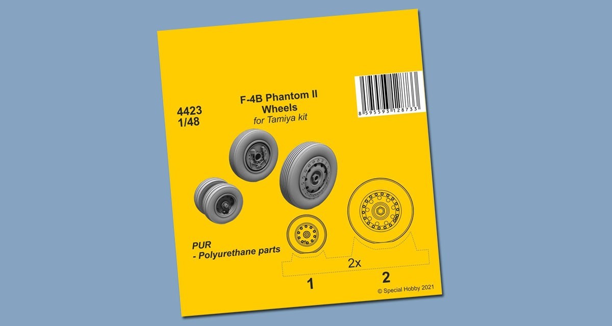 F-4B Phantom Wheels