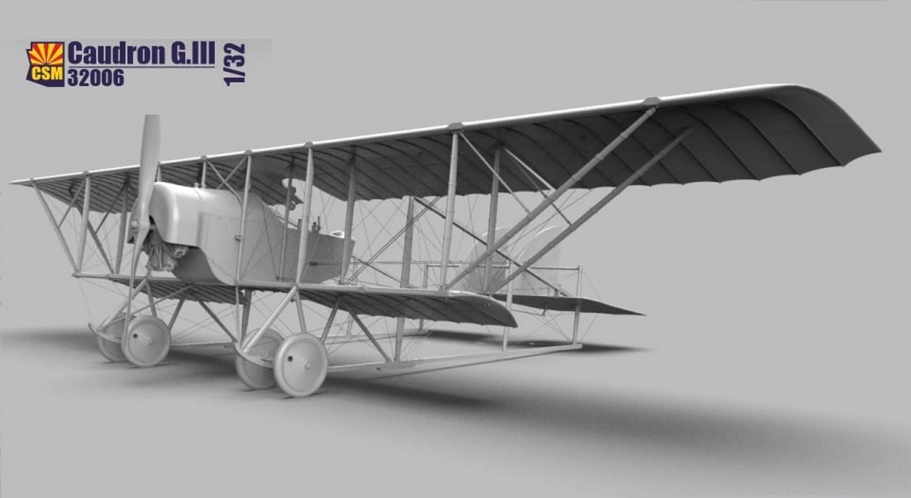 Caudron G.III Final Renders