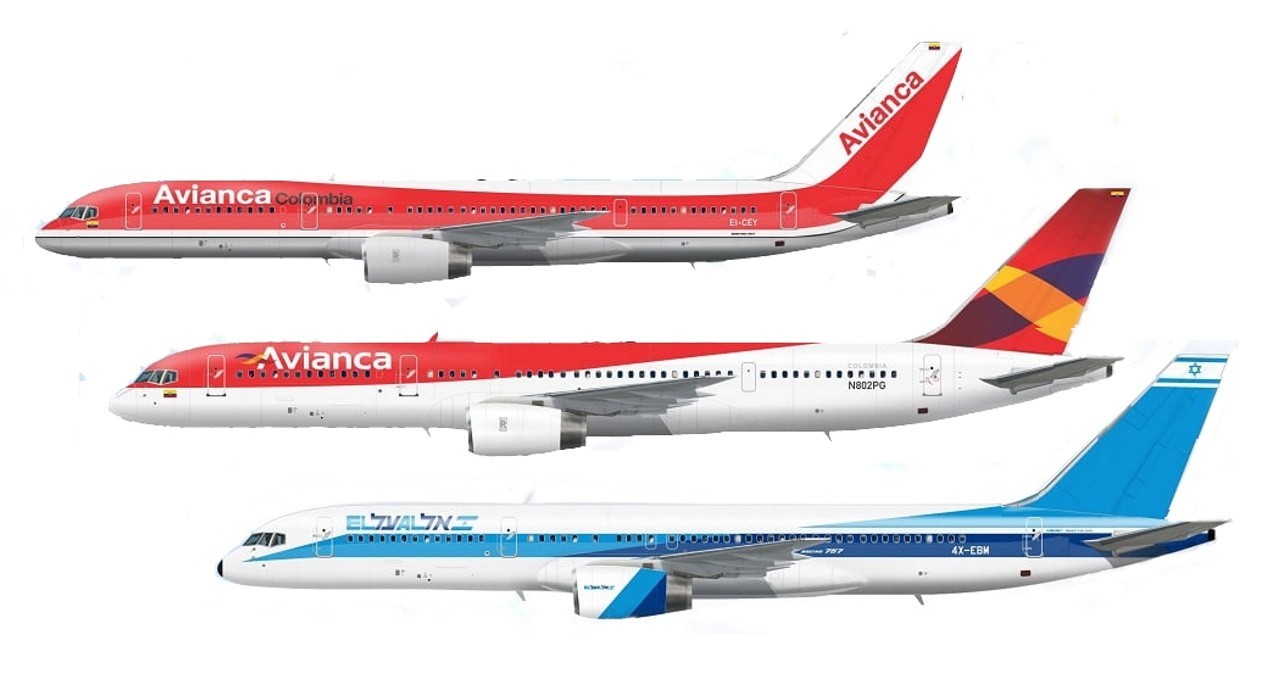 EL Al & Avianca 757’s