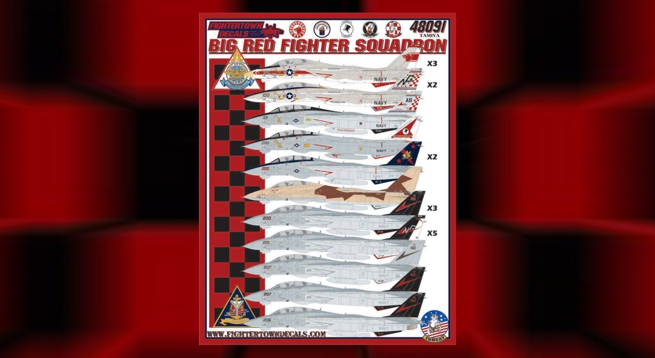 Big Red Tomcat Fighter Squadrons