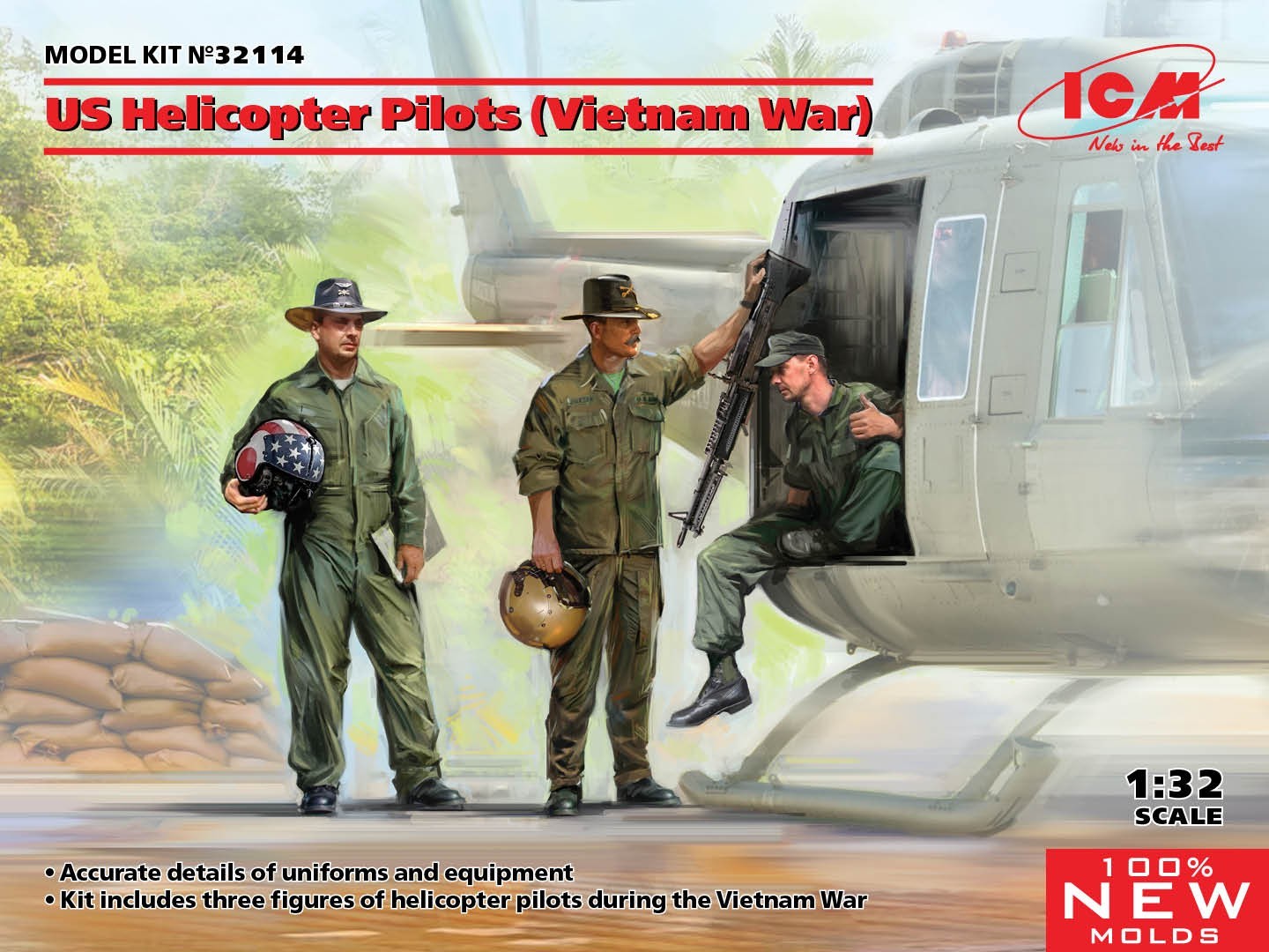 AVAILABLE!  US Helicopter Pilots (Vietnam War)