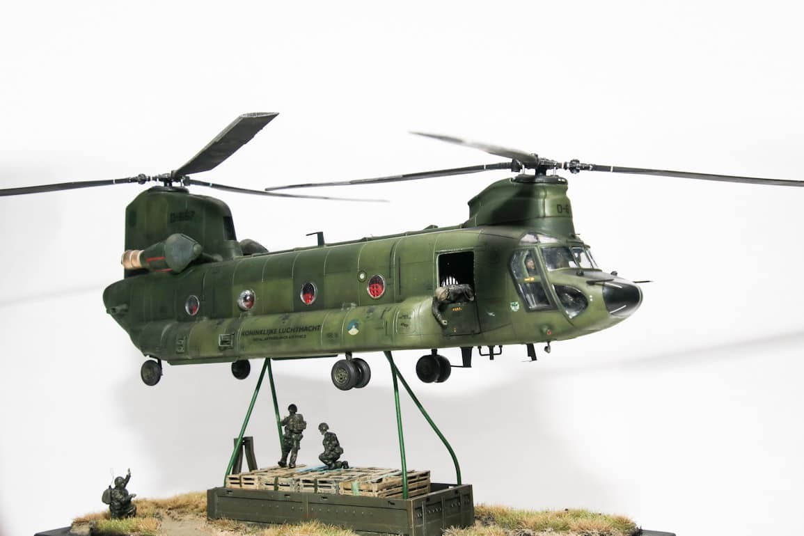 CH-47D Chinook, D-667 ‘Rodney’ 298 Sqn RNLAF. 'Inspirations' by Jasper Breur