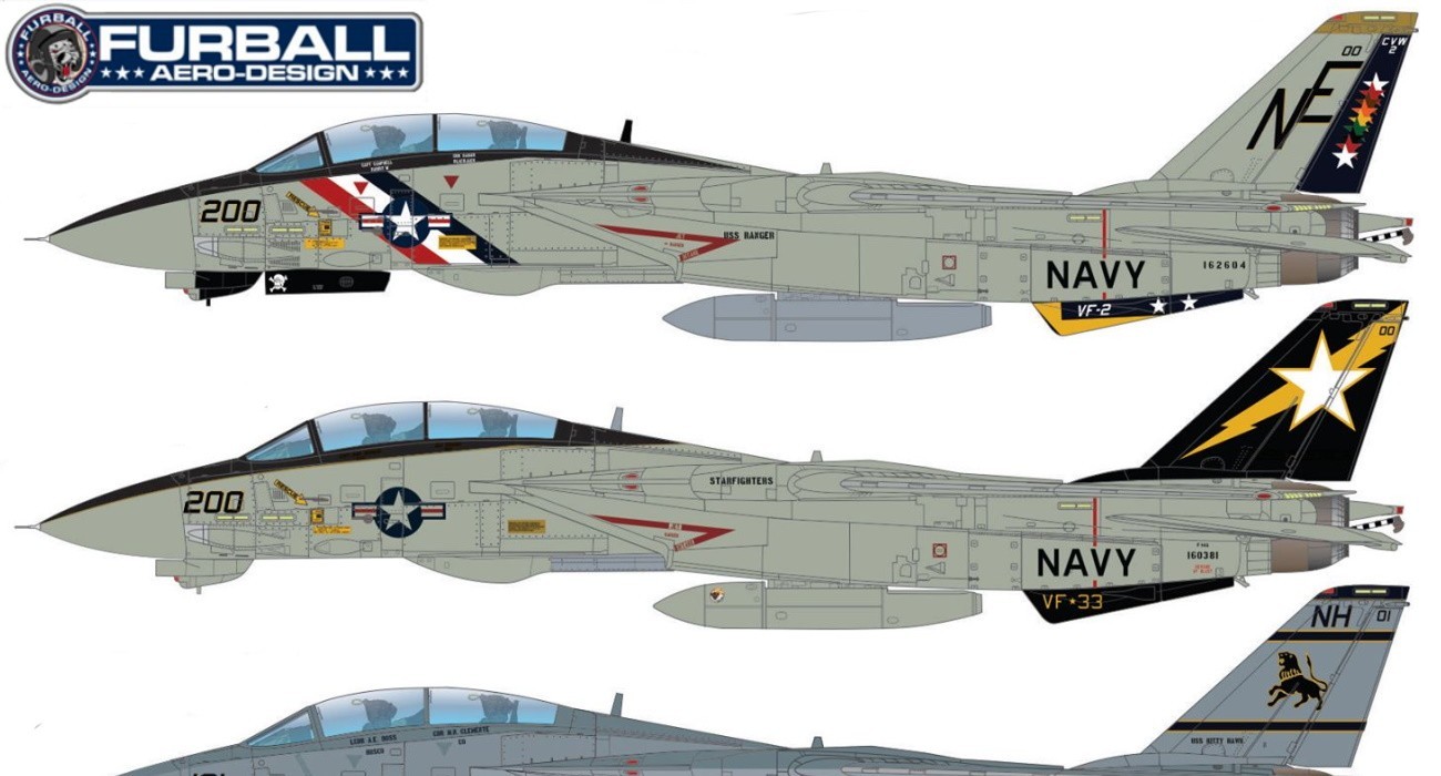 Colors & Marking USN Tomcats XII