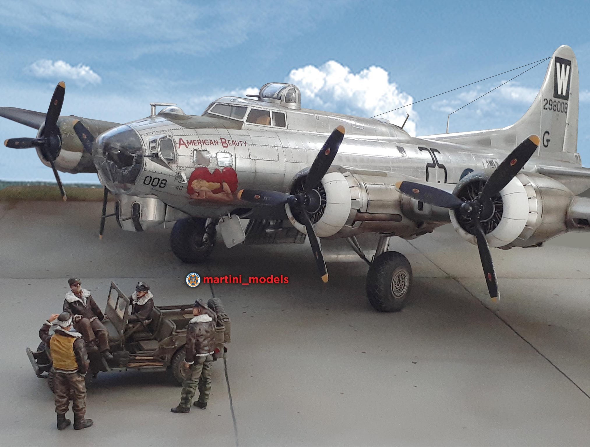 Boeing B-17G early 'Inspiration' by Luiz Martini