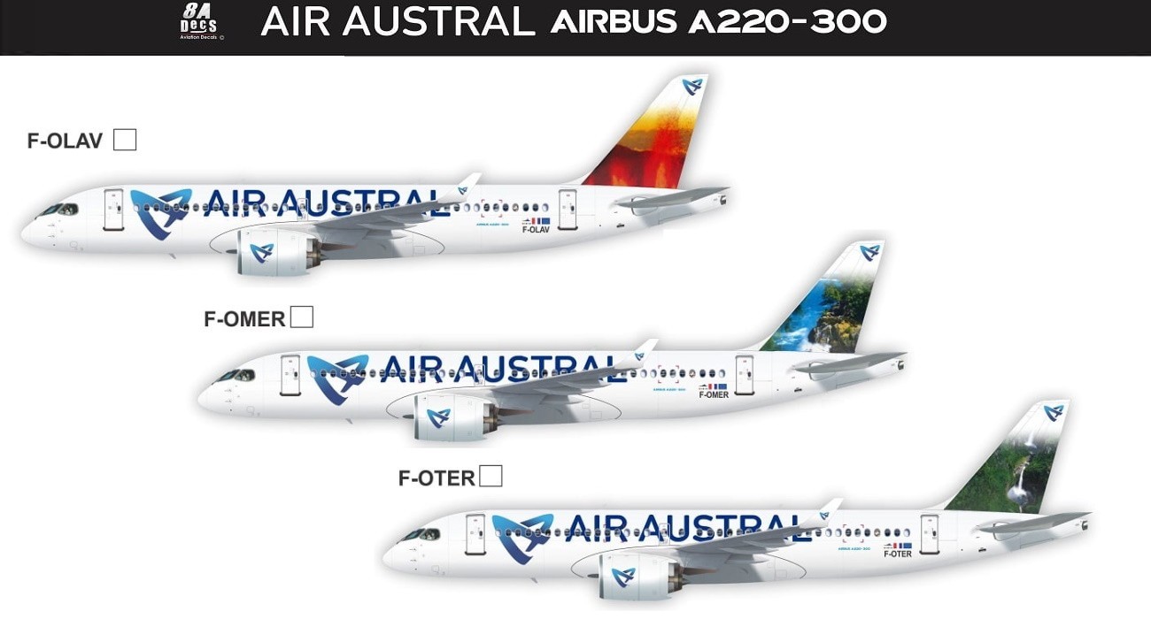 Austral A220 Decal Sets Released