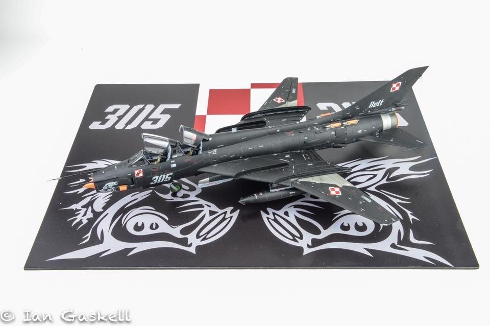 Su-22UM3K Fitter Polish Air Force 305 “Black Boar” special scheme. 'Inspirations' by Ian Gaskell