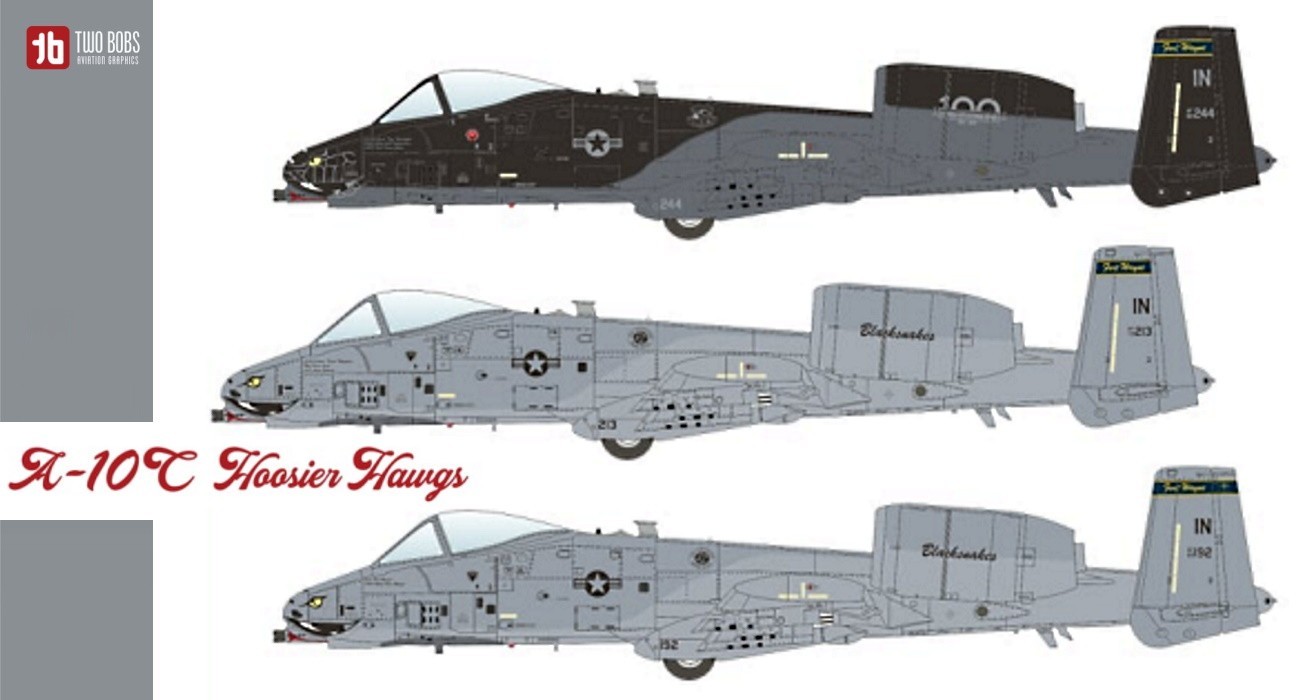 Decals: A-10C Hoosier Hawgs