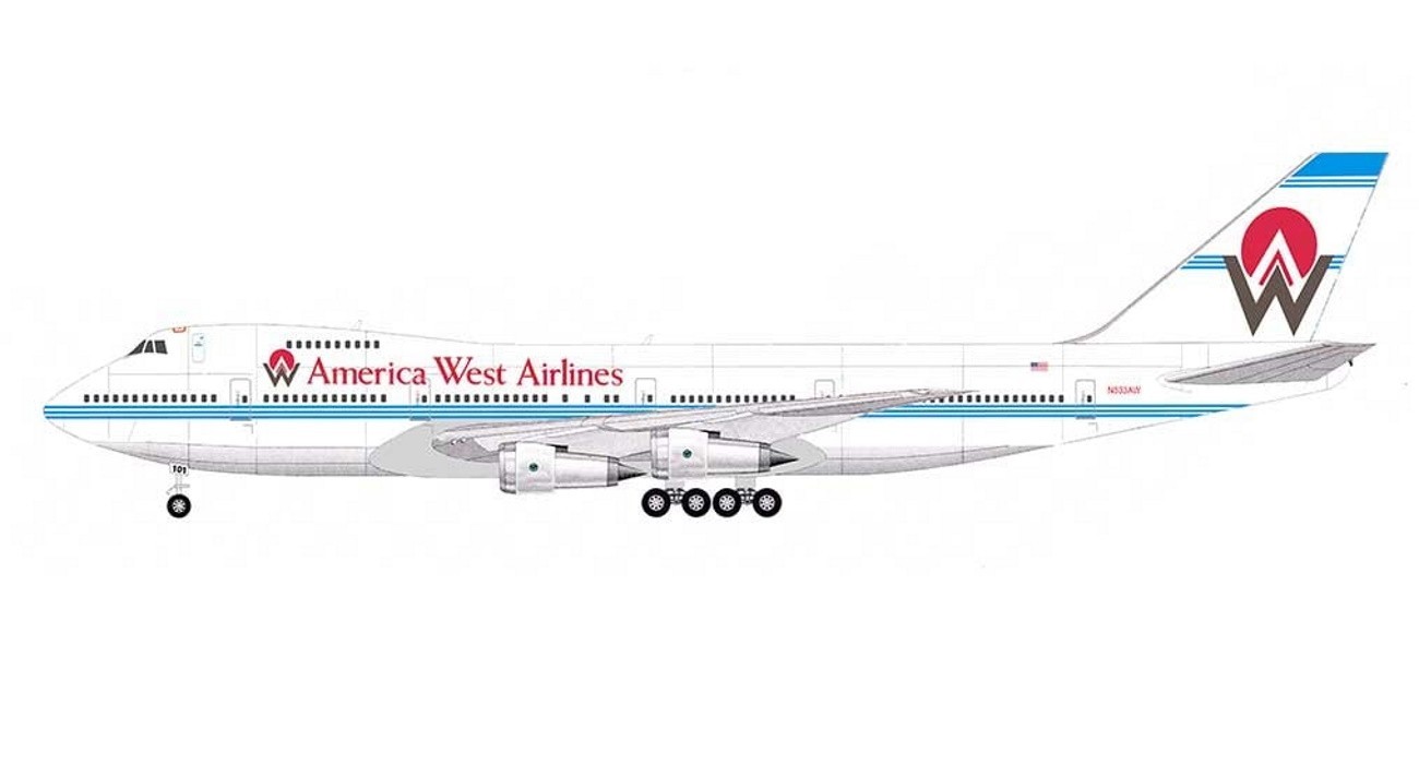 America West 747 Released