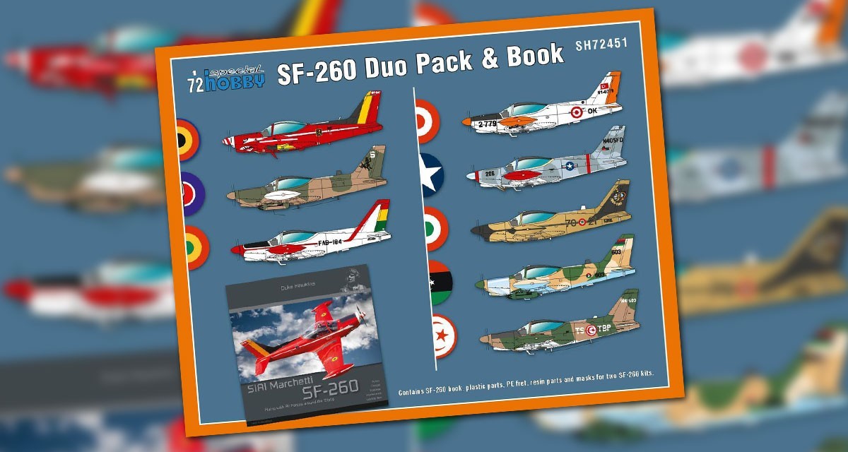 SIAI-Marchetti SF-260 Duo Pack & Book