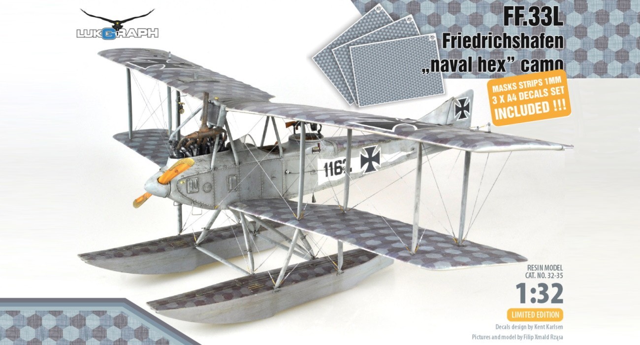 Friedrichshafen FF.33L With Naval Hex Pattern