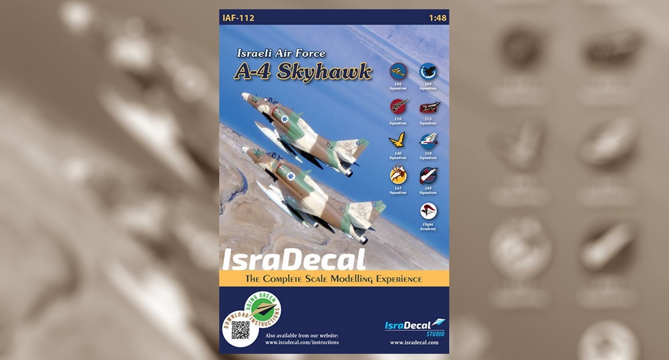 Decals: IAF Skyhawk’s