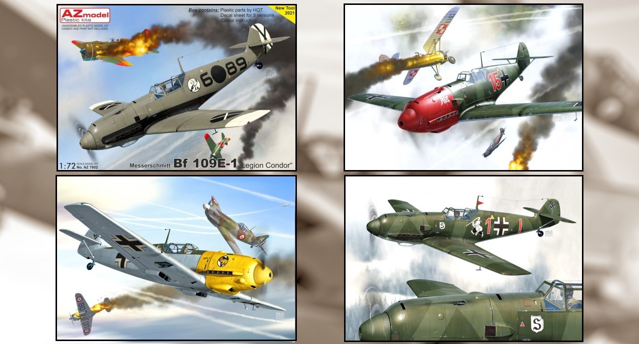 Quartet Of Bf 109 E-1’s Released