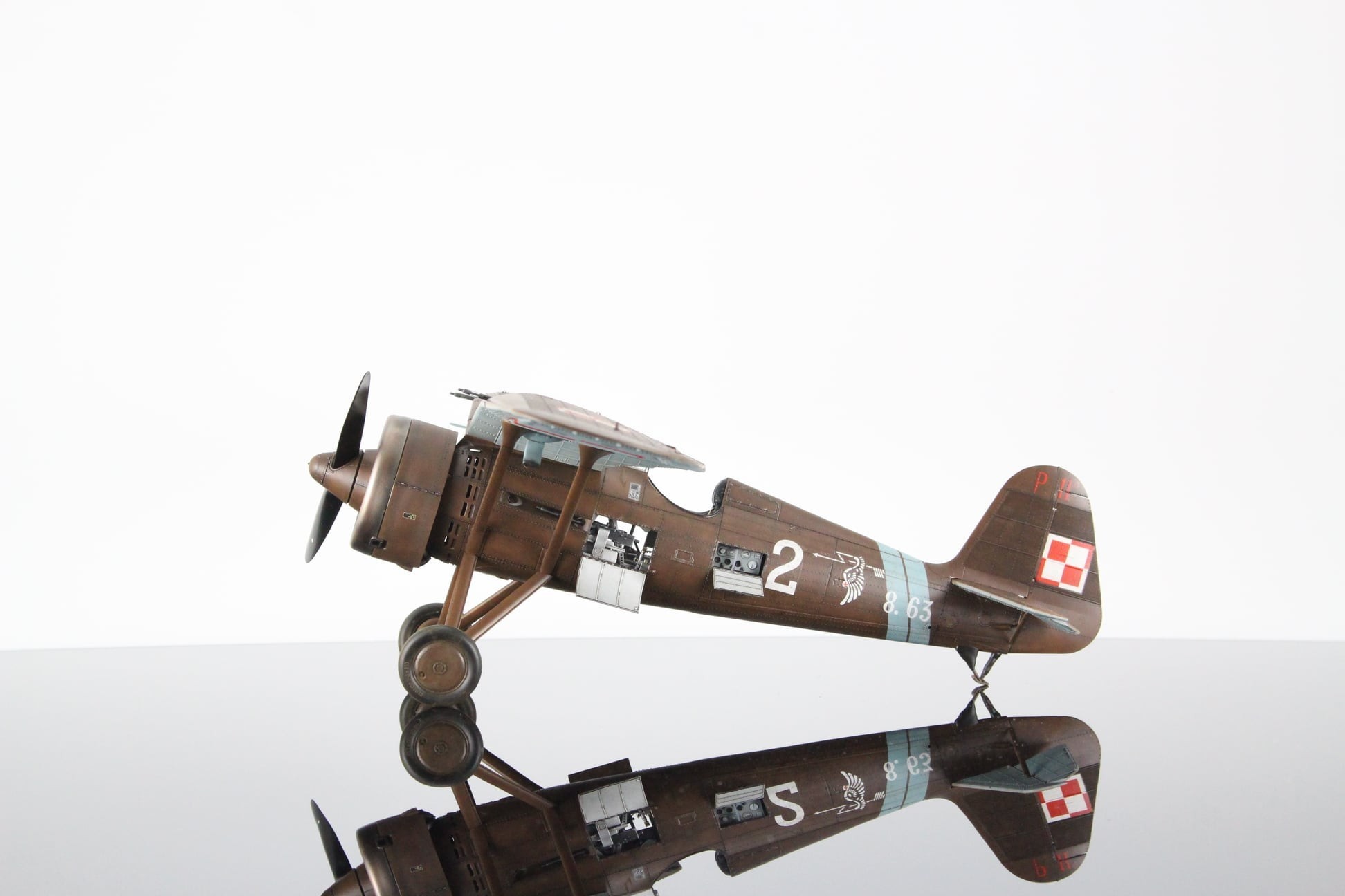 PZL P.11c. Polish Fighter Aircraft 'Inspirations' by Adam Gudynowski