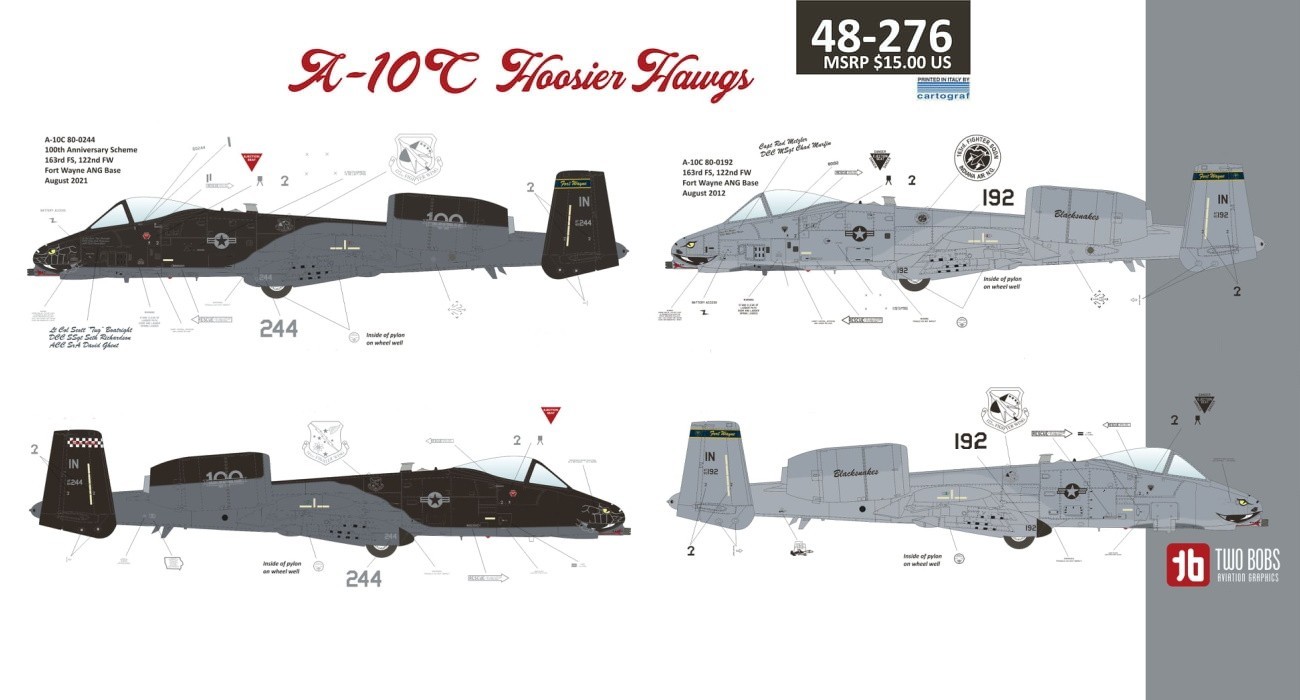 A-10C ‘Hoosier Hawgs’