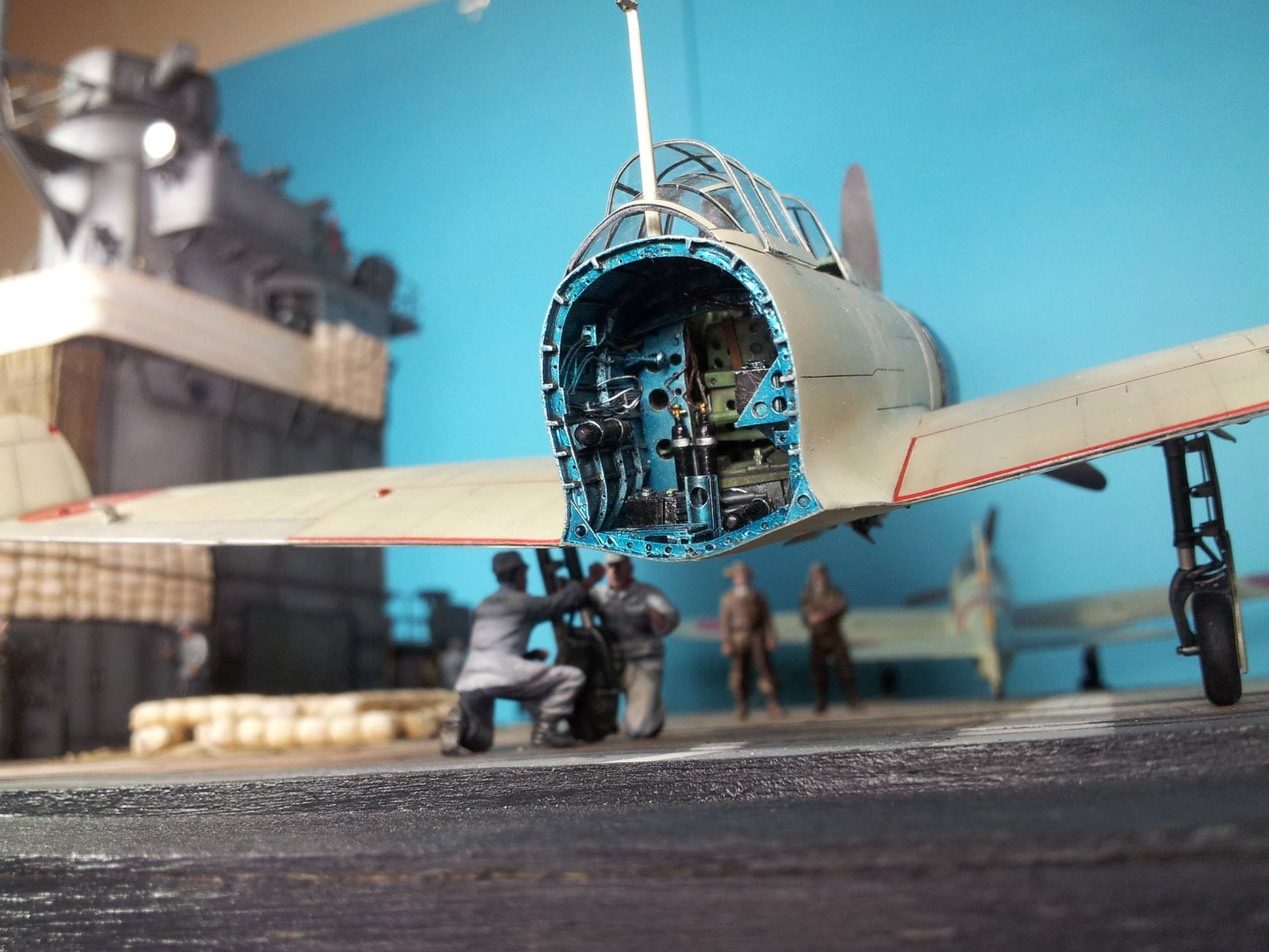 Akagi Rei-Sen diorama 'Inspirations' by Panagiotis Koubetsos