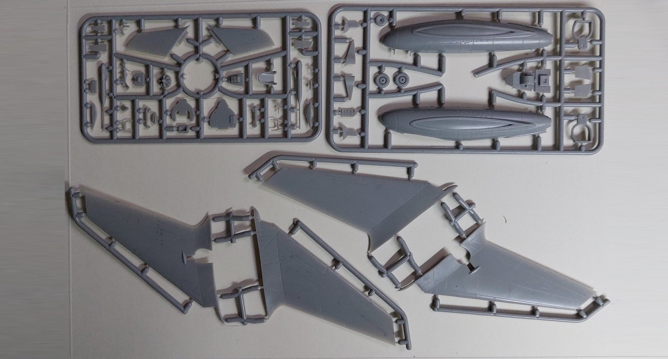 DH 108 Swallow Sprue Shots