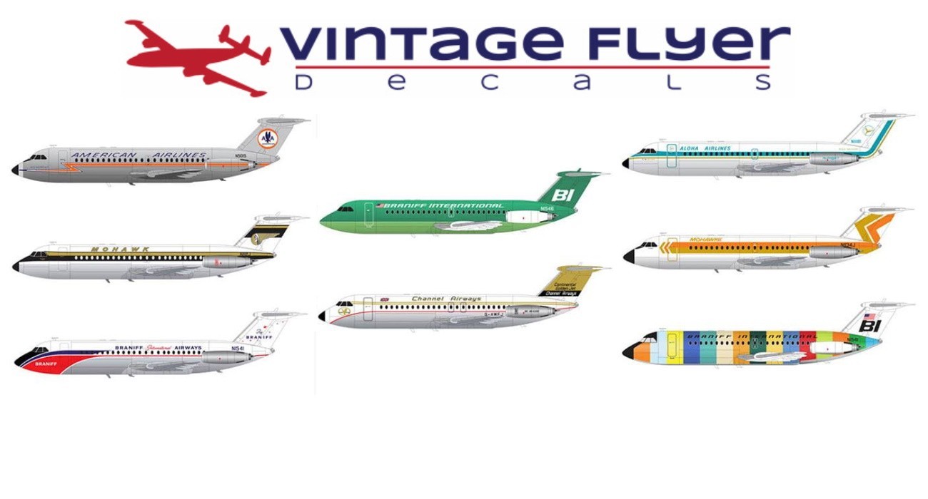 Decals: BAC 1-11