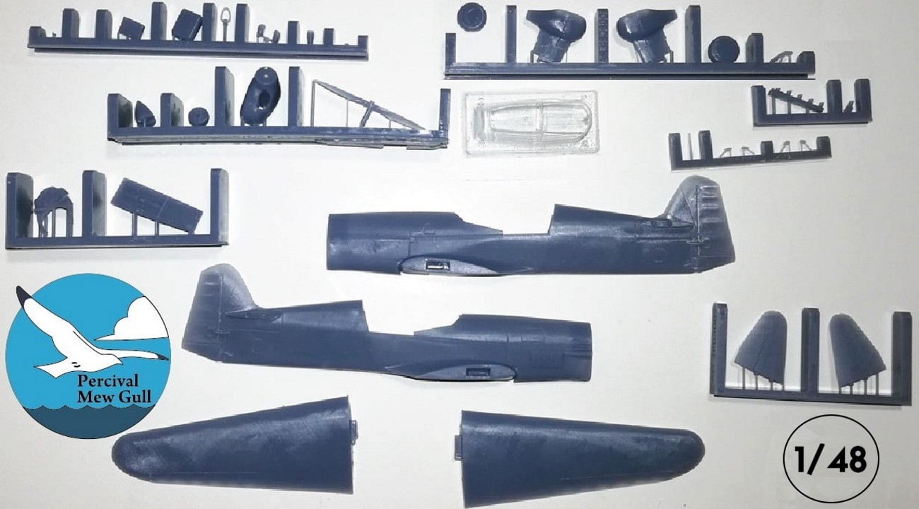 Mew Gull Printed Parts