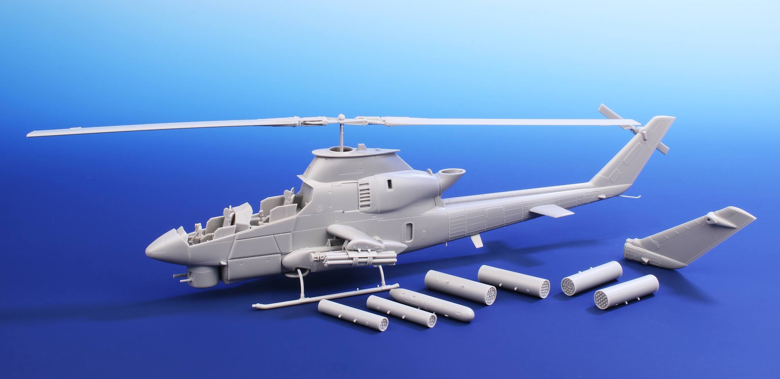 Quarterscale AH-1G/Q Cobra on Finals.