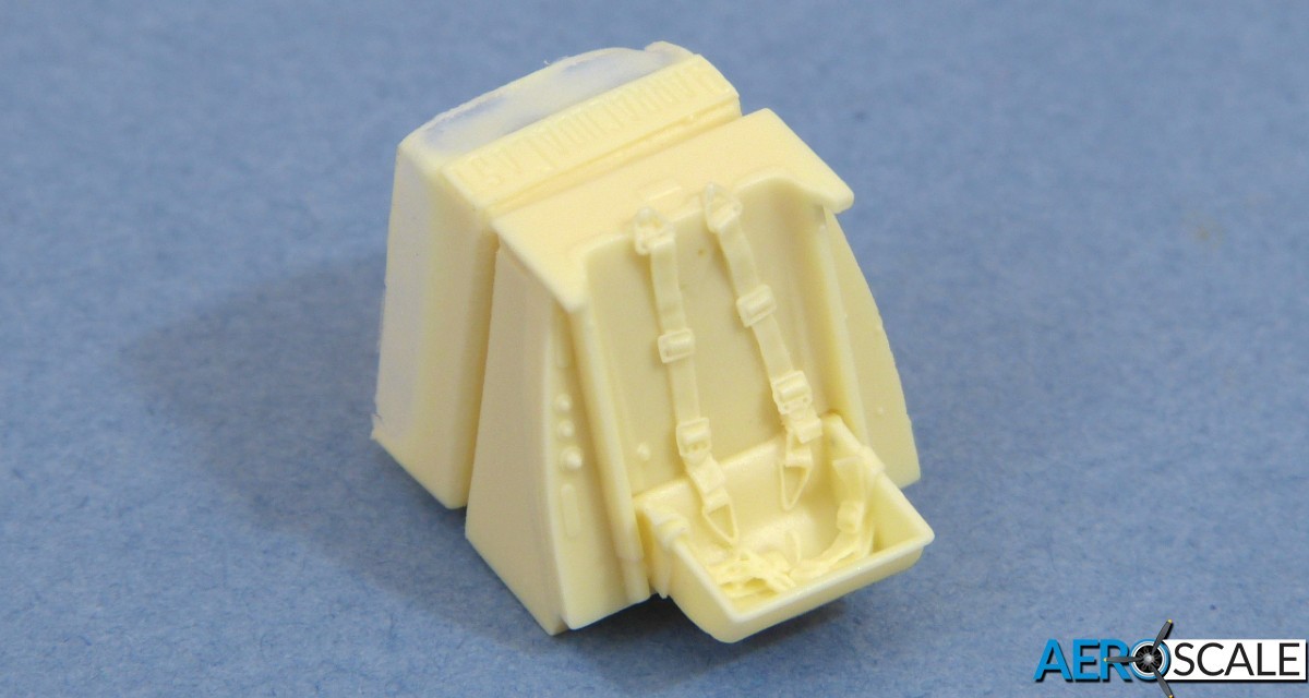 Bf 109G-6 Seat With Harness  for Tamiya kit