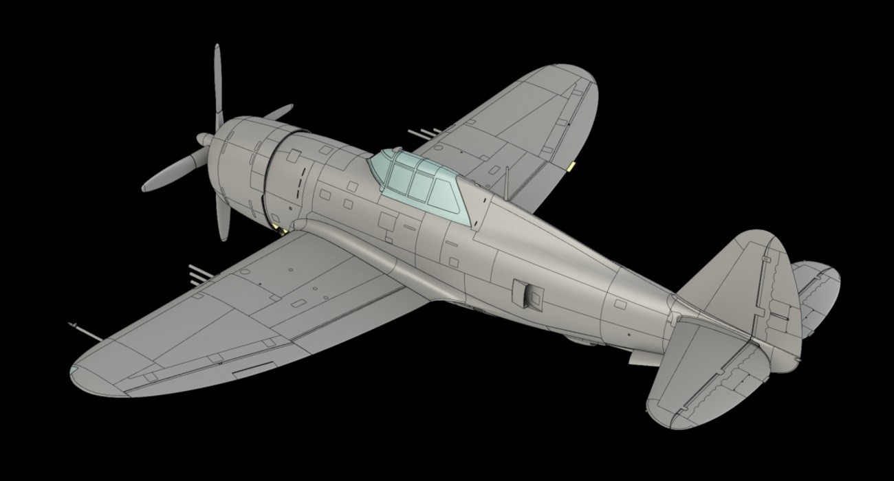 P-47C Renders