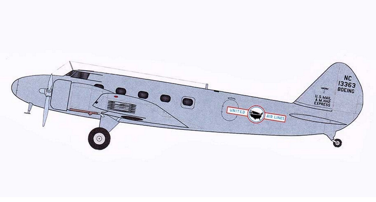 United Boeing 247D