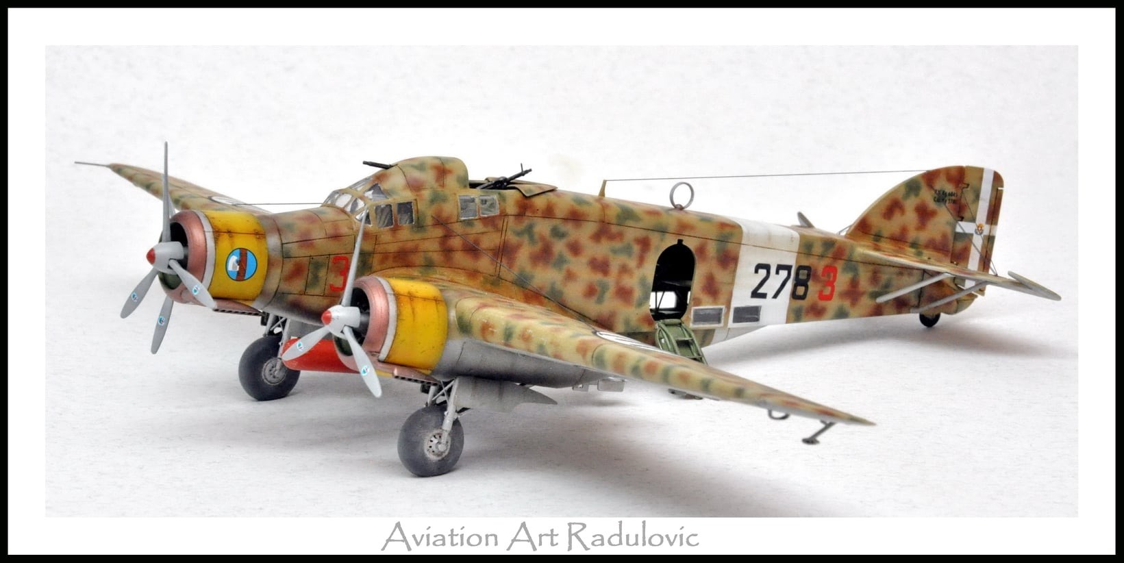 Italeri - 1412 - S.79 Sparviero Bomber version - 1/72 Scale Model