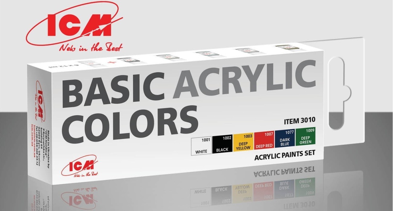 Released: Basic Acrylic Colour Paint Set