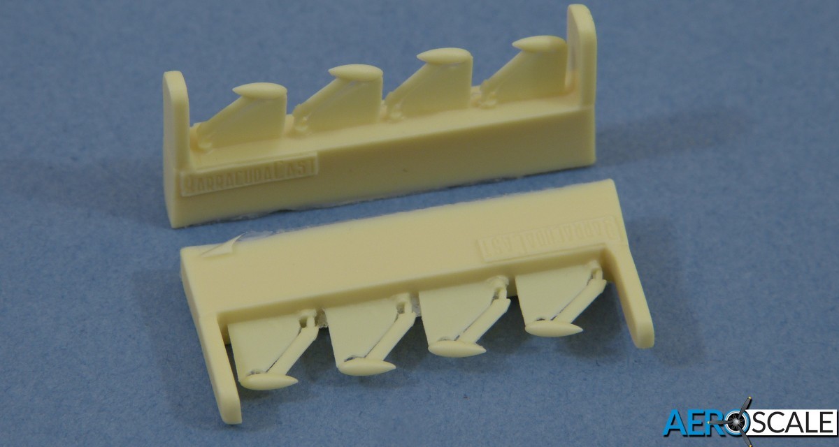Bf-109F, G and K Aileron Mass Balances